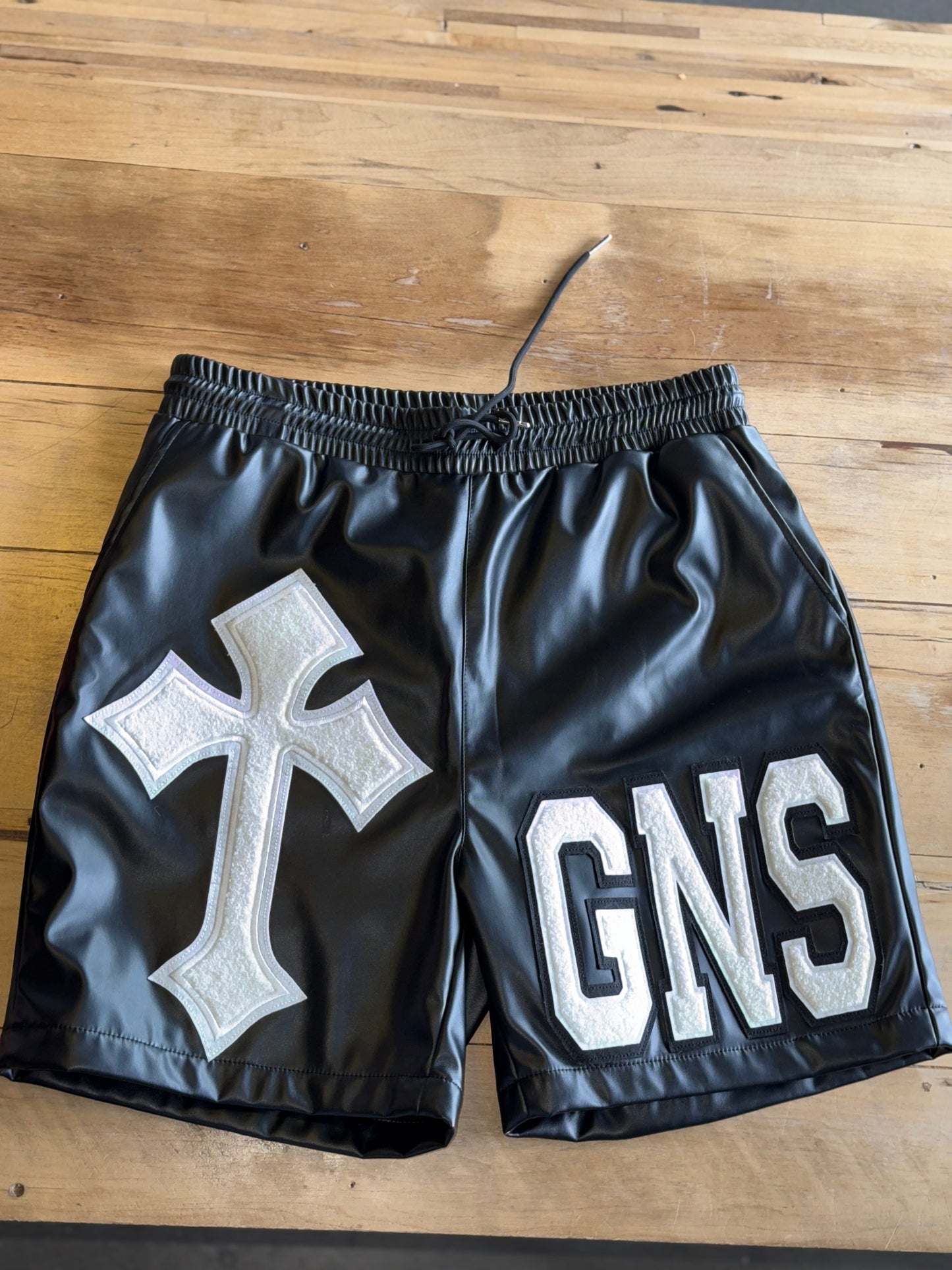 GNS LEATHER SHORTS (LIMITED EDITION)