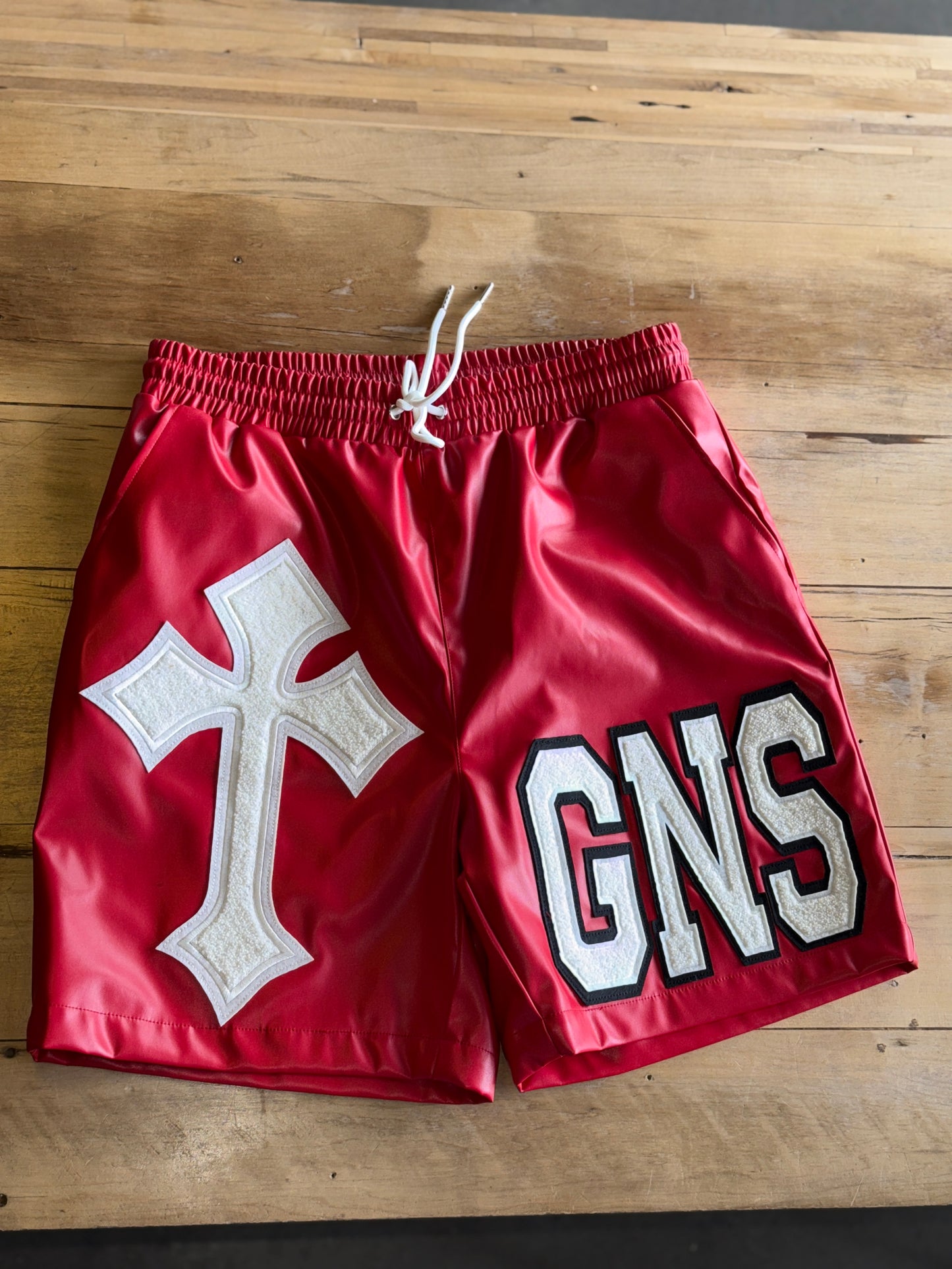 GNS LEATHER SHORTS (LIMITED EDITION)